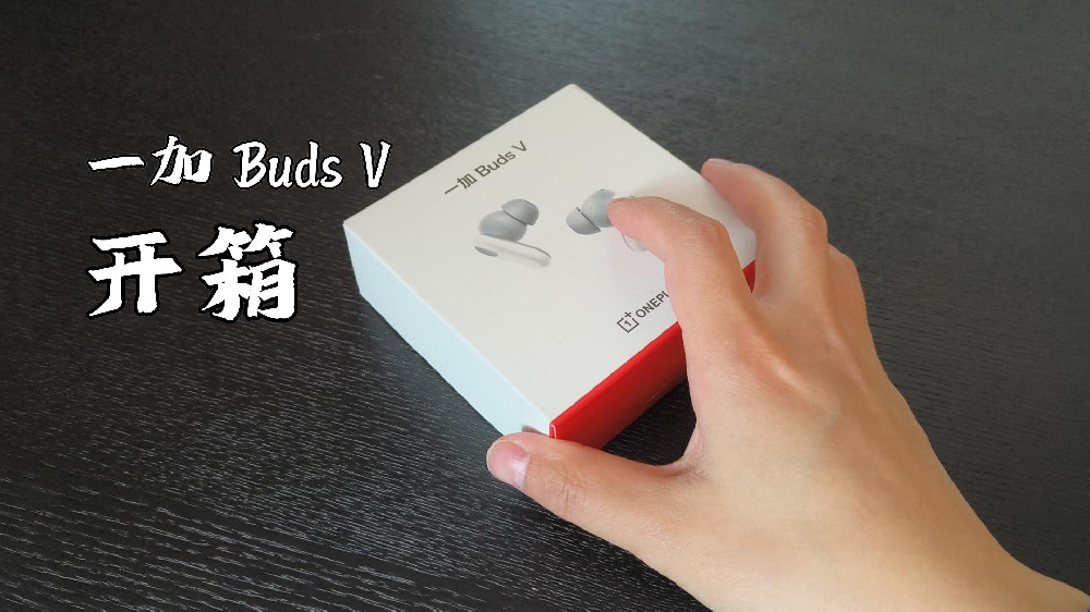 一加 Buds V开箱：双麦克风AI通话降噪，12.4mm巨型动圈单元